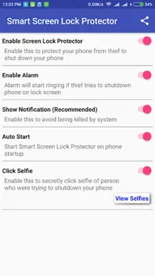 Smart Screen Lock Protector android App screenshot 4